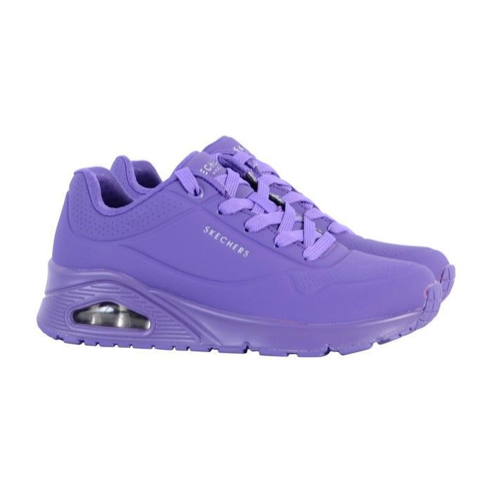 Chaussures Femme Skechers Memory Foam Femme Violet Basket