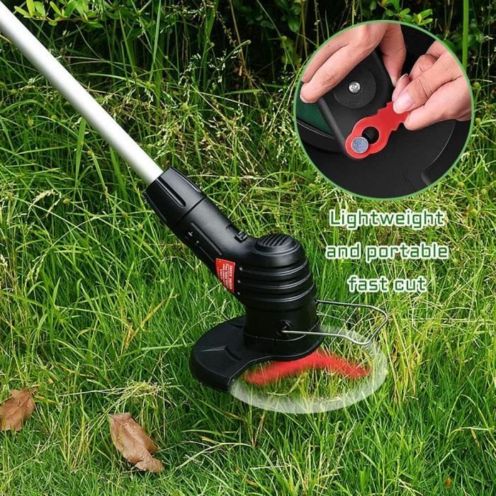 Waldspring Lame Coupe Bordure 10 Pcs, Lame Metal Coupe Bordure, Lame Tondeuse à Gazon - Foto 4