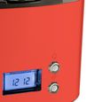 Cafetière filtre programmable H.KOENIG MG30 rouge - 12/20 tasses - arrêt automatique-3