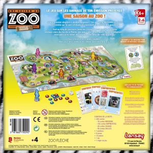 JEU SOCIÉTÉ - PLATEAU LANSAY Une Saison Au Zoo JEU SOCIÉTÉ - PLATEAU LANSAY Une Saison Au Zoo