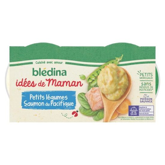 Bledina Idees De Maman Repas Bebe Des 8 Mois Legumes Poissons 4x0g Achat Vente Plats Cuisines Bledina Idees De Maman Repas Bebe Des 8 Mois Legumes Poissons 4x0g