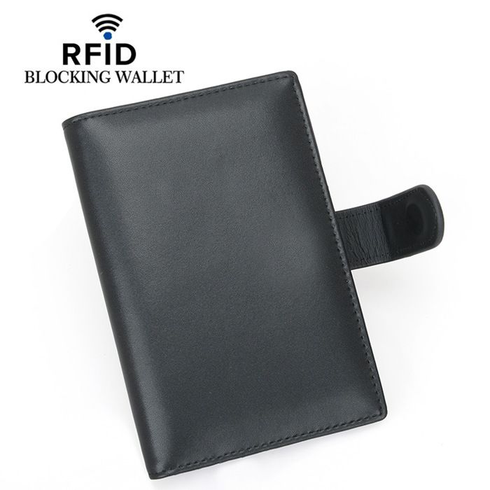Protection Passeport Antivol Portefeuille De Voyage RFID Anti-vol - Organisateur Passeport Et Cartes - Cuir Fin Homme Et Femme Organisateur Voyage Cuir