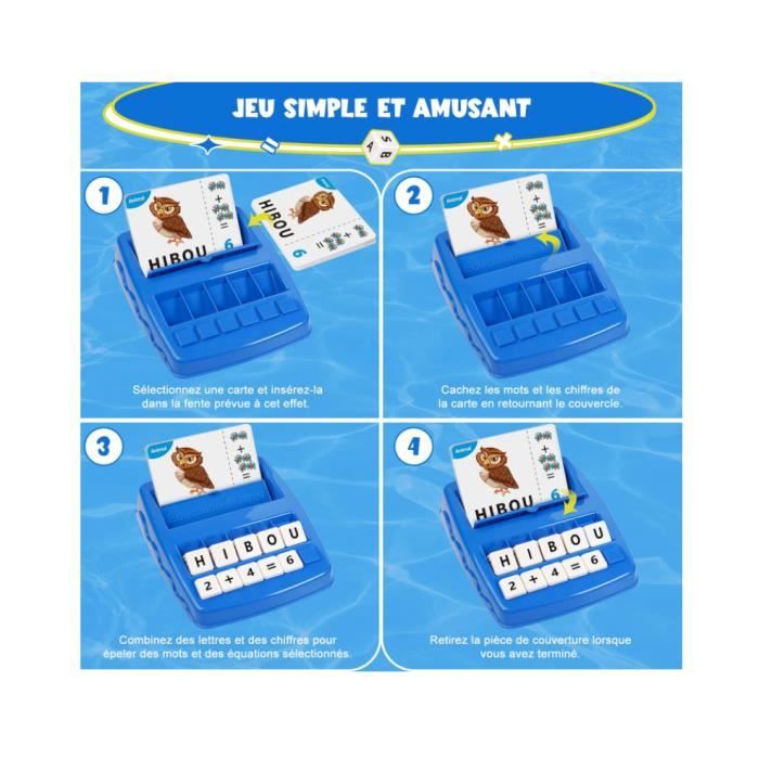 Joozmui Jouet Fille 3 4 5 6 7 8 Ans, Jeux Educatif 3-8 Ans Cadeau