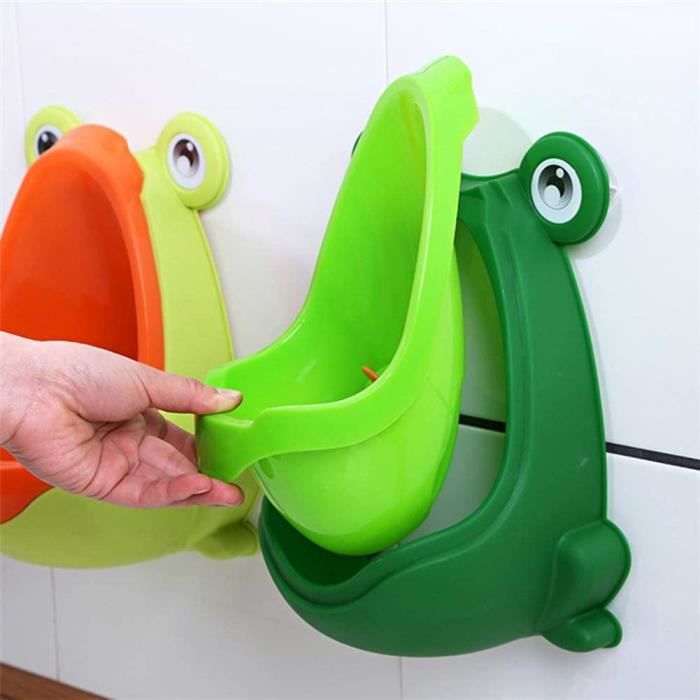 Pot d'urinoir mural grenouille pour enfants – X10 Maroc