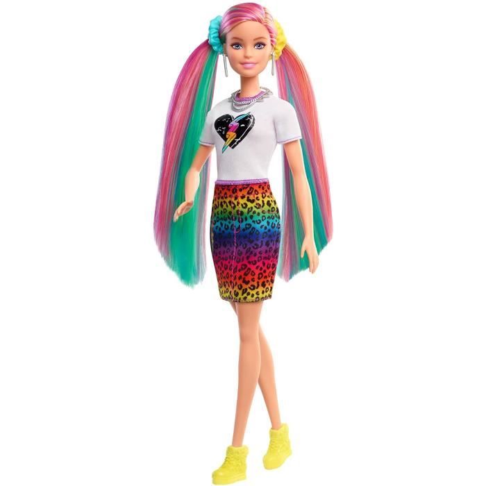 Poupée Barbie Color Reveal Sirène - Effets de changement de couleur - 7  surprises incluses - Cdiscount Jeux - Jouets