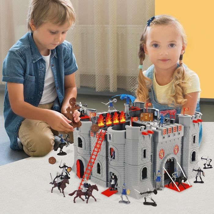 STARLUX - Château Fort avec figurines - Modèle Le château noir - Pour  enfant à partir de 3 ans - Cdiscount Jeux - Jouets