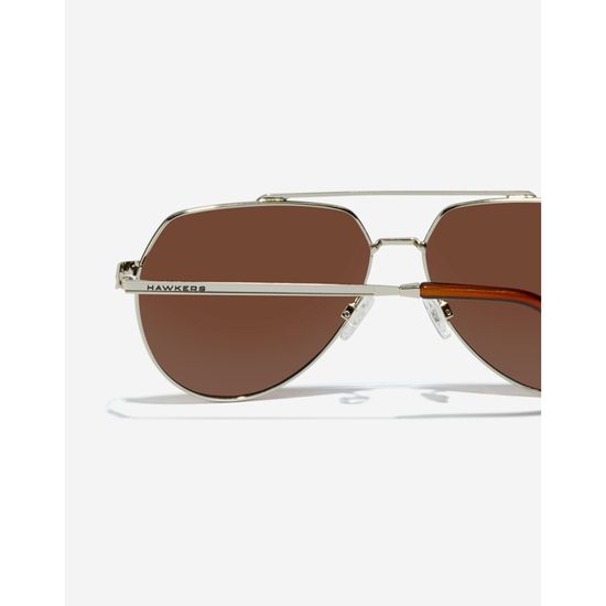 Lunettes De Soleil HAWKERS Shadow Polarisées – Verres Marron Karat – Design Homme/femme – Taille Unique
