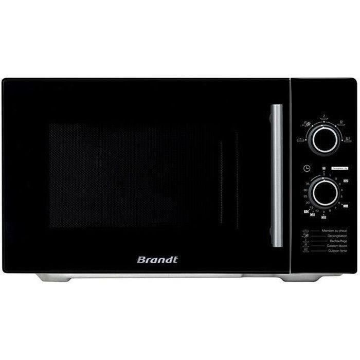 BRANDT SM2602B - Micro-ondes monofonction - 26L - 900W - Noir - Pose libre
