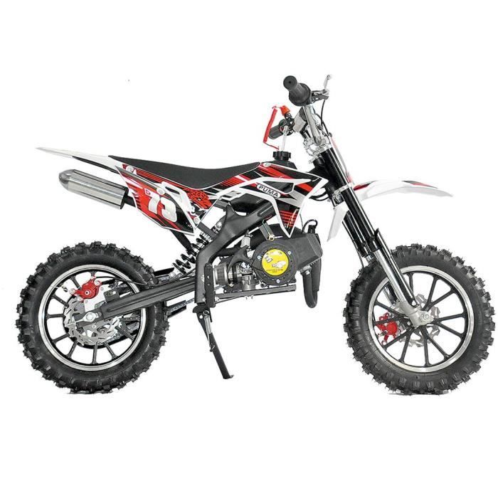 PRORIDER USA - Mini moto dirt - 50 cc - 2 temps - Enfant - Noir