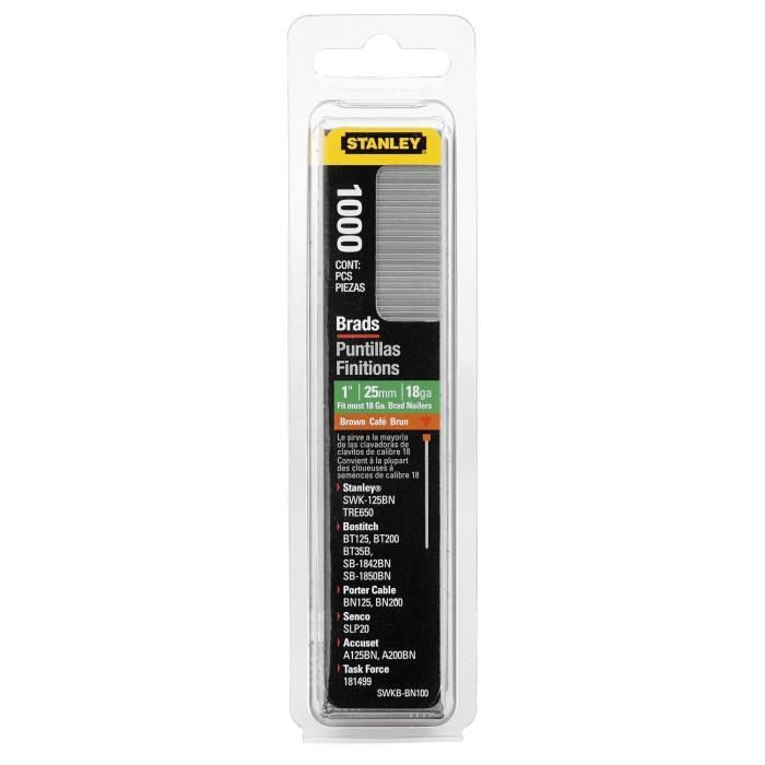 STANLEY 1000 agrafes 4mm type A