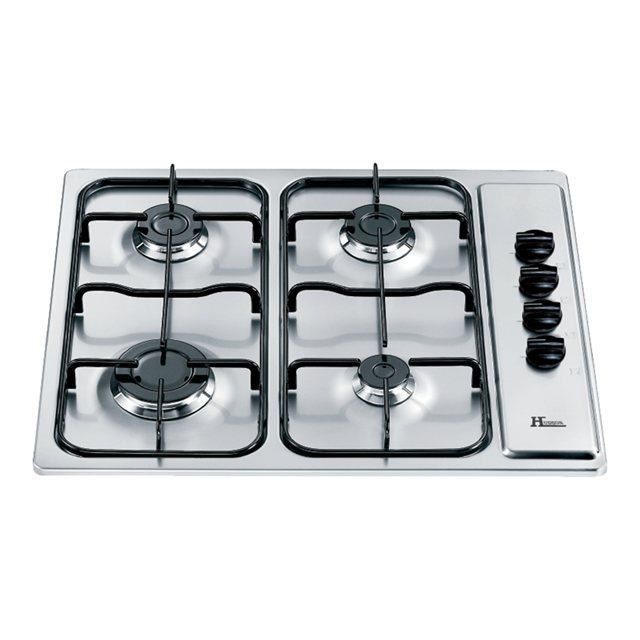 HUDSON TC502N Table de cuisson gaz 4 foyers L58,5 x P50cm