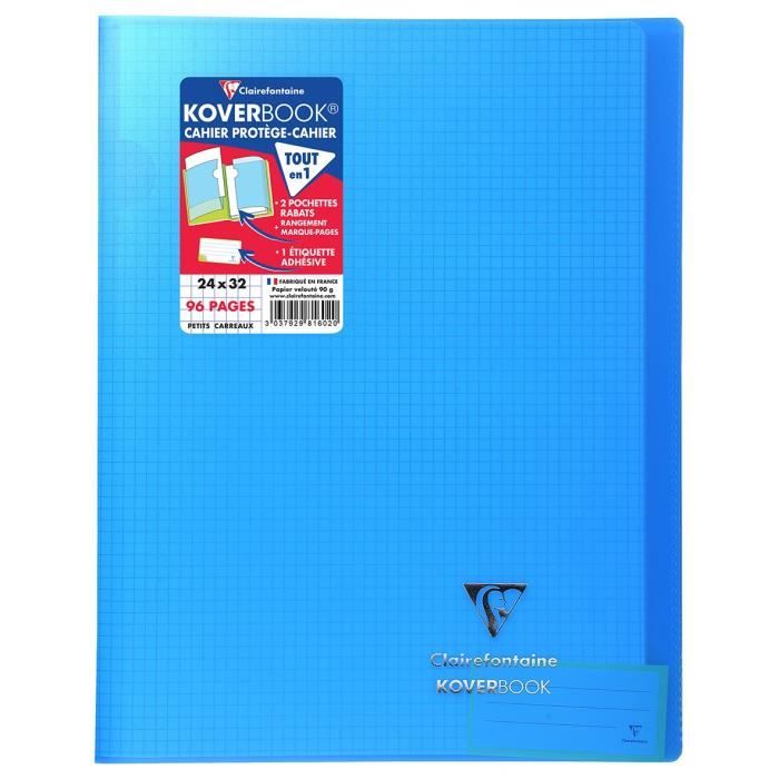séyès Clairefontaine Cahier piqûre 48 pages 170 x 220 mm