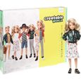 Mattel Creatable World Poupée à Personnaliser aux Cheveux Bruns Ondulés