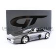 Voiture Miniature de Collection - GT SPIRIT 1/18 - FERRARI 348 GTS - 1993 - Grey Met - GT332-0