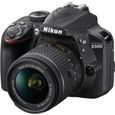 Nikon D3400 Appareil photo numérique Reflex 24.2 MP APS-C 1080p - 60 pi-s 3x zoom optique lentille AF-P DX VR 18-55 mm Bluetooth…-0