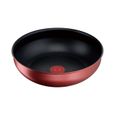 Wok 26cm Ingenio IH Red Unlimited Tefal - Tous feux + induction - L3837792-0