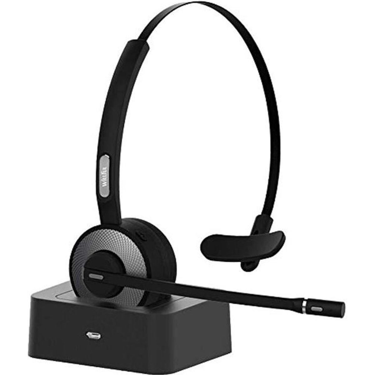 Willful Casque Bluetooth avec Micro Switch Anti Bruit, Casque Audio with Support de Casque pour