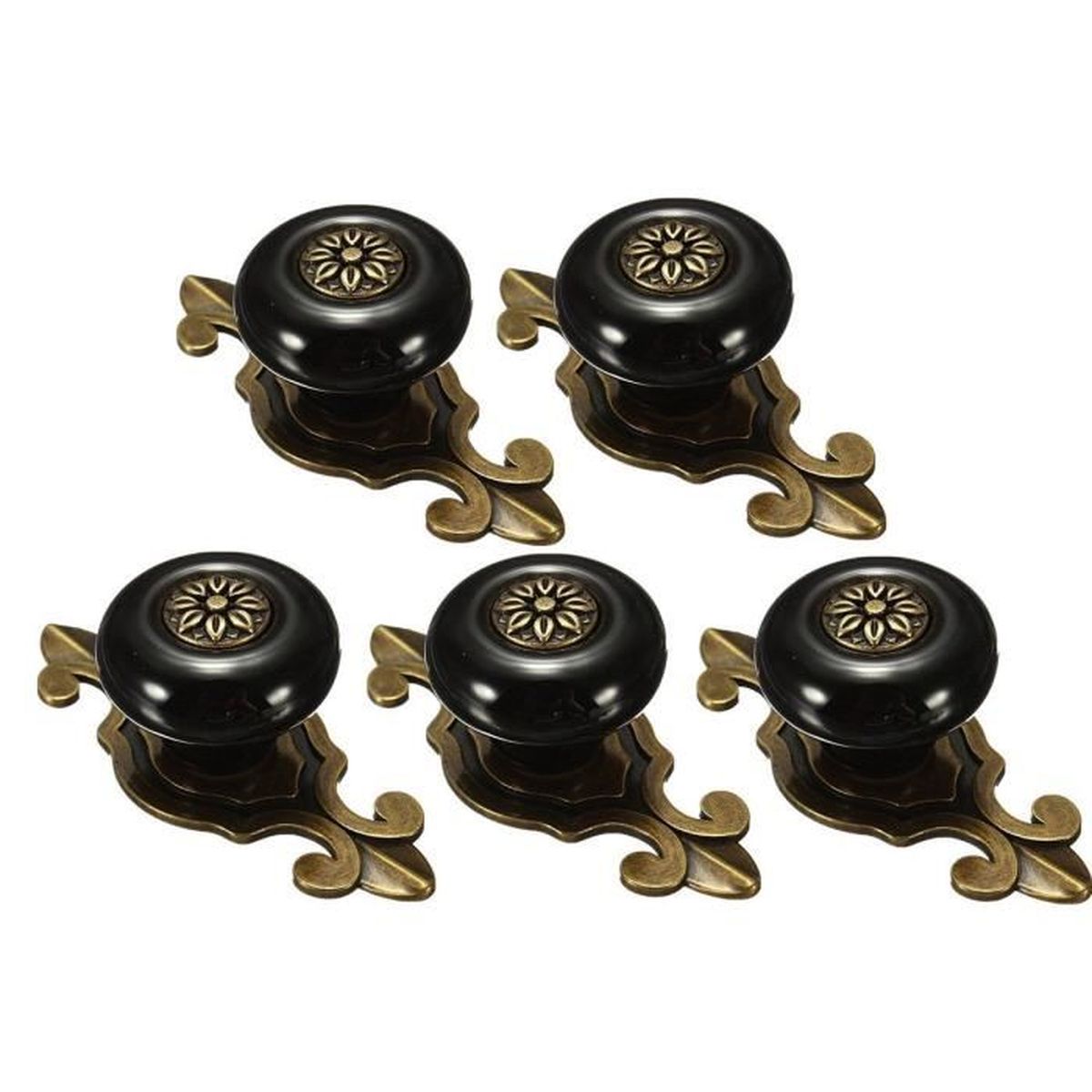 14PCS Vintage Céramique Cuisine Salle de bain Poignées et boutons 14PCS Vintage Céramique Cuisine Salle de bain Poignées et boutons