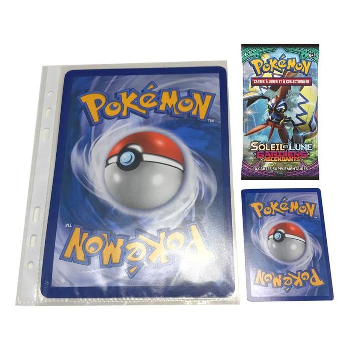 Lot De 10 Pochettes Classeur Pour Cartes Jumbo 1er Prix 1 Kdo