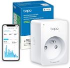 TP-LINK Prise Connectée WiFi Matter - Tapo P110M(FR) - Suivi de consommation - 16A Type E, Compatible avec Alexa, Google Home et
