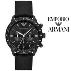 Montre - Emporio Armani - AR11453 - Quartz - Chronographe - Tissu Noir