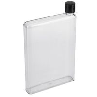 LIA 750ml Le jus portatif transparent en plastique de bouteilles d'eau étanches de la fuite