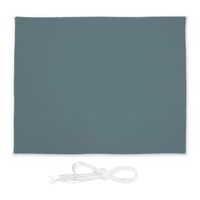Voile d'ombrage rectangulaire gris - RELAXDAYS - Toile solaire - Waterproof - Anti-UV - 250g/m²