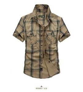 T-SHIRT Chemises à manches courtes pour Homme,vêtement d'extérieur,grande taille M ~ 5XL,coton,sport,Camping,escalade- khaki[D8992]