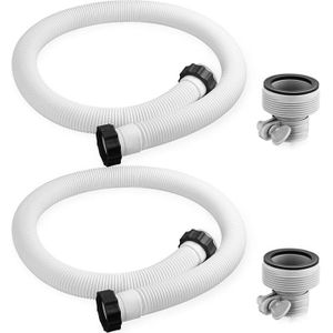 Tuyau De Piscine 40,6 Cm Pour Filtre Intex - Polyéthylène, étanche, Facile à Installer