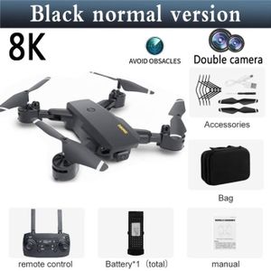 DRONE Noir Dua 8K Avoi 1B-Drone GPS professionnel Q6 8K 