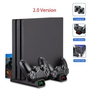 VENTILATEUR CONSOLE version 2 - Support vertical pour Sony Playstation