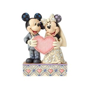 FIGURINE - PERSONNAGE Figurine Mickey et Minnie en mariés - Disney Traditions