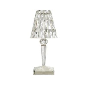 LAMPE A POSER Lampe de table en cristal de diamant, lampe de tab