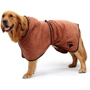 Glart Serviette pour chien, douce et absorbante, serviette pour animaux de  compagnie, serviette de bain pour chien en microfibres 80 x 55 cm, Rouge