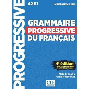 LIVRE LANGUE FRANÇAISE Livre - grammaire progressive du français ; interm