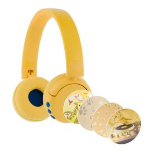CASQUE AUDIO ENFANT Casque audio enfant BuddyPhones Pop Funun yellow -