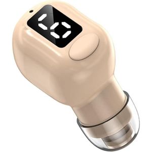 OREILLETTE BLUETOOTH Mini Oreillette Bluetooth Unique 5.3 Sans Fil Pour Téléphone Intelligent, Couleur De Peau[u3532]