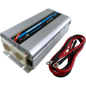 AWIS Puissance Convertisseur 1000W Power Inverter Chargeur avec Prise et Ports USB Transformateur de Courant 12V à 220V Onduleur Adaptateur 