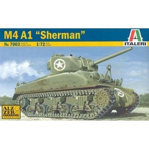 VOITURE À CONSTRUIRE Maquette Chars d'assaut M4 Sherman - Italeri - Echelle 1:72