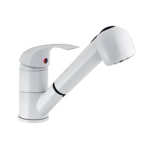 Mitigeur Evier Blanc Avec Douchette Achat Vente Pas Cher