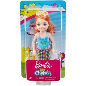 POUPÉE Barbie Famille mini-poupée Chelsea fille rousse, h