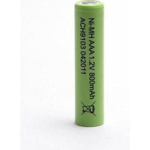 Pile rechargeable 1000 mAh 1,2V - HR03 - 5703 - Blister de 4 piles