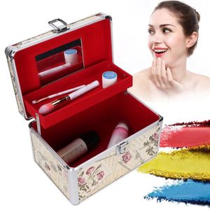 BOITE A OUTILS Omabeta Trousse cosmétique Boîte de rangement vide d'outils d'extension de cils de cas cosmétique de beauté de grande hygiene faux
