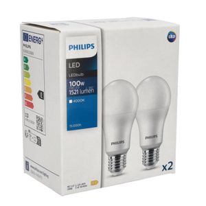 AMPOULE - LED Lot de 2 ampoules CorePro LED A60 E27 13W (=100W) 