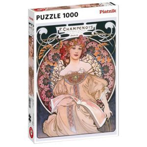 PUZZLE Puzzle - PIATNIK - Mucha Dreams - Tableaux et pein