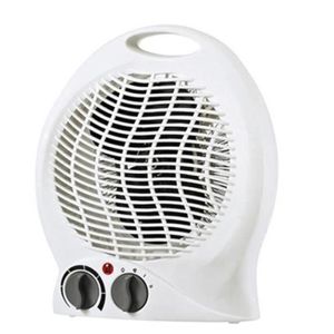 CHAUFFAGE EXTÉRIEUR Chauffage Mini grill électrique domestique Ventilateur électrique blanc,cadeau