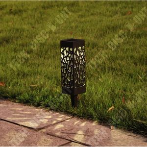 BALISE - BORNE SOLAIRE  TD® 4pcs Lampe Solaire de Jardin LED Lanterne étan
