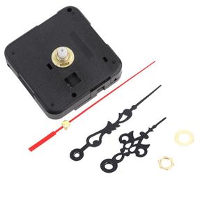 Kit Mécanisme Horloge Murale Silencieux à Piles - Mouvement Précis, Compact - Pour Réparation Et DIY - Inclut Aiguilles