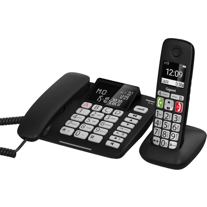 Téléphone sans fil Gigaset CL660 duo avec répondeur - Mode ECO-DECT+