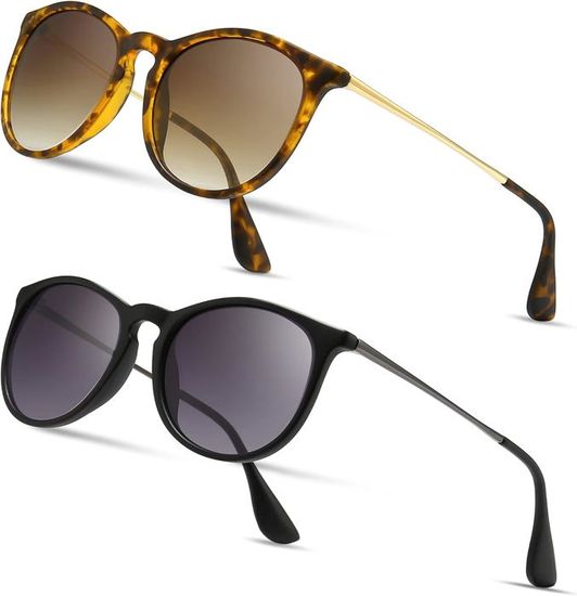 Test Lunettes de soleil rondes hippie des années 70 : le style rétro à